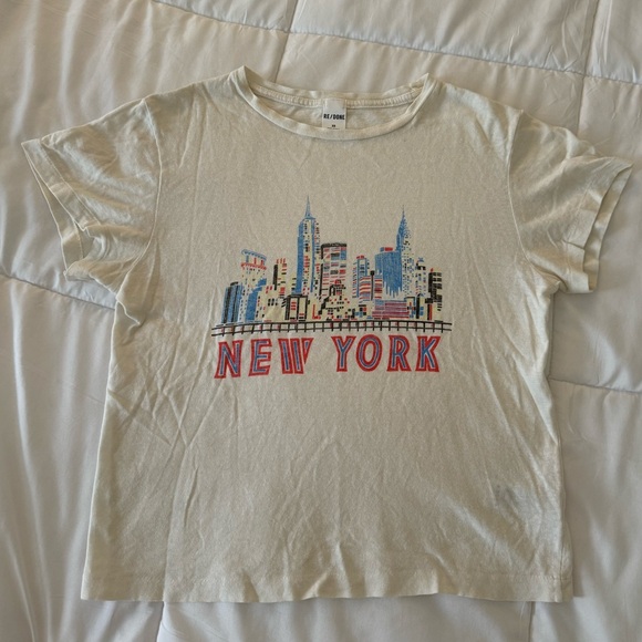 Rare re/done NYC graphic tee - Picture 2 of 4
